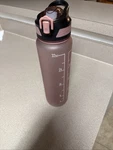 Opard 32OZ Sports Water Bottle With Motivational Time Maker To Drink Pink Color. Fixed Price $14.99.
