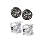 Rugged Ridge Light Kit, X-clamp/round Led, Large, Silver, Pieces 15210.14. Fixed Price $139.93.
