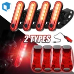 Led Usb Rechargeable Bike Tail Light Bicycle Safety Cycling Warning Rear Lamp. Fixed Price $6.99.