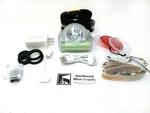 Wisdom Cap Lamp Model (4A) Hard Hat Cordless Miners Light W/accessories. Fixed Price $179.99.