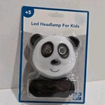 Panda Bear Headlamp For Kids Led Flashlight New. Fixed Price $8.00.