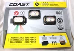 Coast (3 Pack) CH1000R Lumens Dual Power Headlamp 8 Light Modes IPX7. Fixed Price $39.95.