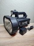 Vector Sport Spot 20 Million Series 110 Ac 12 Volt VEC192 Flashlight W/battery. Fixed Price $150.00.