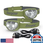 Energizer PRO-400 Rechargeable Led Headlamp 2-PACK, Water Resistant, Ultra Brigh. Fixed Price $43.61.