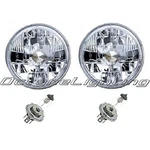 Octane Lighting 55 56 57 Chevy Halogen Headlight Headlamp Bulbs Crystal.... Fixed Price $70.98.