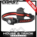 Coast Led Torch Head Flashlight 285 Lumens Wide Angle Flood Beam COAHL6. Fixed Price $40.81.