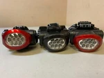 Gms Industries 3 Ultra Bright 10 Led Headlamps Batteries Not Included (no Box)-b. Fixed Price $13.95.