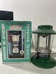 Coleman Vintage Propane Lantern 2 Mantle Model With Box 5419A-701. Fixed Price $54.38.