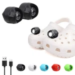 Vergissm Rechargeable Headlights Compatible With Croc, 2 Pcs Led Black. Fixed Price $13.35.