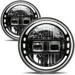 Audexen Inch Led Headlights For Jeep Wrangler Jku Tj Lj 1997 2018, 12. Fixed Price $191.03.