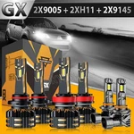 Ford F150 2015-2025 Auxbeam 9005 H11 9145 Led Headlight+fog 6500K 6X. Fixed Price $119.99.