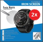 Gvds Flexible Iron Bubble Free 2PACK Screen Protector F/ Garmin Fenix Watch Face. Fixed Price $15.99.