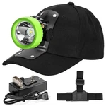 Led Mining Headlamp Rechargeable Waterproof Headlight With Miner Cap White. Fixed Price $65.98.
