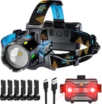 Linternas De Cabeza Recargables Lampara Frontal Led Frente Alta Potencia. Fixed Price $45.60.