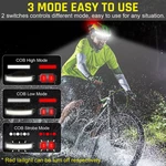 Led Headlamp Usb Rechargeable 1000LUMEN 230 Wide-beam Headlight With Red. Fixed Price $23.66.