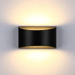 Lightess Led Wall Sconce Indoor Dimmable 1 Pack, Black-warm White. Fixed Price $40.99.
