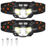 Hyper Tough 1200-LUMEN Led Headlamp Strap Rechargeable Lithium-ion Battery. Fixed Price $27.89.