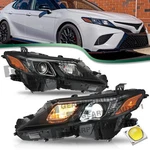 Se Led Headlights Fit 2018 2019 2020 2021-2024 Toyota Camry Headlamps Lh+rh. Fixed Price $137.99.
