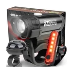 Blitzu Bike Lights, Super Bright Bicycle Usb-c Rechargeable Headlig... Fast Ship. Fixed Price $31.53.