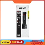 Coast PX19R Rechargeable Led Flashlight 2600 Lumens, Usb-c, Dual Power. Fixed Price $57.49.