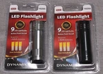 2-LED Flashlight 9 Lights Edc Everyday Carry With Wrist Strap Lot Of. Fixed Price $18.99.