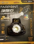 New! Farpoint Led Tec Headlamp 350 Lumens 275M Distance I-zoom Beam Settings. Fixed Price $16.99.
