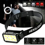 Cob Led Headlamp Usb Rechargeable Headlight Torch Work Bar Band. Fixed Price $24.99.