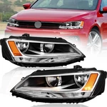 Pair Headlights Assembly Oe Replacement Compatible For 2011-2018 Volkswagen J.... Fixed Price $220.69.