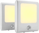 Maz-tek Plug In Motion Sensor Lights With Adjustable Warm White. Fixed Price $19.45.