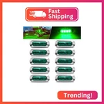 Alfu 10PCS Green DC12V-24V Led Side Marker Indicator Lights Lamp Front Rear Ta. Fixed Price $26.77.