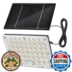 Lumllsaji 184 Led Solar Lights Outdoor Waterproof Motion Sensor Flood. Fixed Price $37.97.