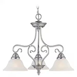 Livex Lighting 6133-91 Coronado Brushed Nickel Chandeli. Fixed Price $241.99.