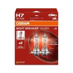 2X Osram OSR64210NBS-2HB Light Bulb H7 12V 55W PX26D Night Breaker Silver. Fixed Price $29.45.