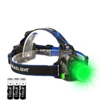 Green Led Headlamp Waterproof Torch Light With Zoomable And 3 Mode Best .... Fixed Price $41.55.