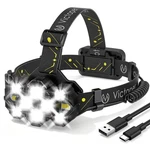 Victoper Rechargeable, High Lumen Bright 10 Leds Lamp, Black. Fixed Price $24.64.