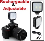 Camera Light Led With Power Kit For Canon Eos 5D 7D Ef-m Stm. Fixed Price $23.95.