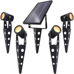 4-SPOTLIGHT Mini 50X Solar-powered Led 4SP Warm White,. Fixed Price $94.52.
