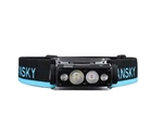 Cyansky Triple Output Headlamp 1400 Lumens 170M / Fishing Headlight Headtorch. Fixed Price $109.03.