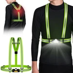 Running Lights For Runners, Reflective Vest With Led Chest Back War. Fixed Price $18.42.