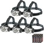 Everbrite 5-PACK Led Headlamp, 4 Lighting Modes, Pivoting Small, Basic. Fixed Price $31.18.