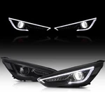 2015-2018 Ford Focus GEN3 Black Housing Projector Headlight W/led Sequential. Fixed Price $309.99.