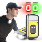 Eguku Running Light, 2PACK Clip On Lights For Runners At Night 5 Ligh.... Fixed Price $25.04.