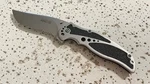 Kershaw Storm Ii 1475ST Combo Blade Linerlock Folding Pocket Knife Silver &black. Fixed Price $74.99.