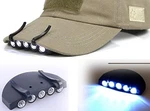 Bright Led Clip On Headlamp Hat Cap 5 Flashlight Adjustable. Fixed Price $9.96.