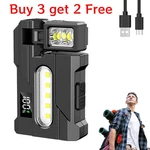 Magnetic Led Work Car Mechanic Usb Rechargeable Flashlight Torch Lamp New. Fixed Price $11.99.