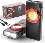 Edc Flashlight Rechargeable, 700 Lumens Mini Led With 8 Modes Dual. Fixed Price $25.11.