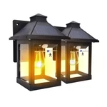 2 Pack Solar Lanterns Outdoor Waterproof IP65, 3 Modes Wireless Dusk To Dawn .... Fixed Price $85.53.