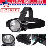 Led Headlight Miner Mining Lamp Torch Camping Fishing Bright Rechargable. Fixed Price $6.88.
