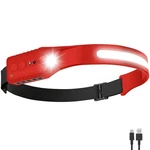 Nessciera Rechargeable Led Headlamp (red), 400 Lumens, 230 Wide Beam,. Fixed Price $21.99.