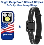 Olight Oclip Pro Stars & Stripes Edition Flashlight Headlamp Strap. Fixed Price $43.18.